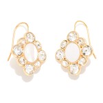 Wholesale pearl Rhinestone Diamond Drop Earrings L