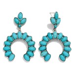Wholesale metal Linked Drop Earring Stone Accents L