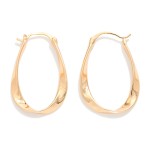 Wholesale simple Hollow U Hoop Drop Earring L