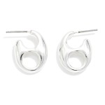 Wholesale metal Pig Nose Link Post Drop Earrings L