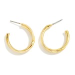 Wholesale layered Intertwined Metal Hoop Drop Earrings D