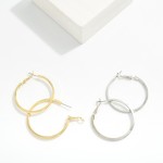 Wholesale metal Hoop Drop Earrings L