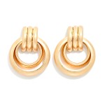 Wholesale metal Post Drop Door Knocker Earring L