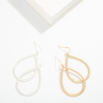 Wholesale chain Link Teardrop Drop Earring L