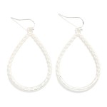 Wholesale chain Link Teardrop Drop Earring L