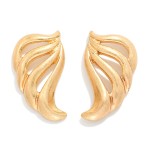 Wholesale metal Wing Post Drop Earrings L