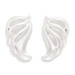 Wholesale metal Wing Post Drop Earrings L