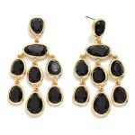 Wholesale rhinestone Metal Chandelier Drop Earrings L