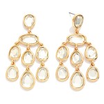Wholesale rhinestone Metal Chandelier Drop Earrings L