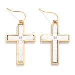 Wholesale two Hammered Metal Drop Earrings L