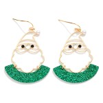 Wholesale metal Wire Santa Glitter Detail L