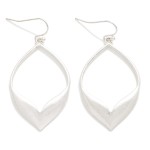 Wholesale tapered Metal Leaf Drop Earrings L