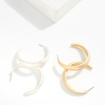 Wholesale hammered Metal Hoops Raised Edges D