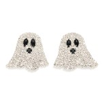Wholesale rhinestone Ghost Post Drop Earrings L