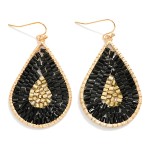 Wholesale seed Beaded Teardrop Drop L