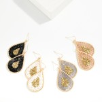 Wholesale seed Beaded Teardrop Drop L