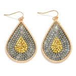 Wholesale seed Beaded Teardrop Drop L