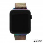 Wholesale iridescent metal magnetic watch band smart watches Fits mm smart watch