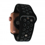 Wholesale black grey breathable silicone watch band smart watches Fits mm smart