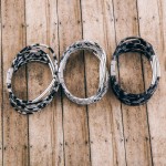 Wholesale faux leather multi strand leopard print magnetic bracelet silver accen