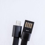Wholesale faux Leather Leopard Print Lightning Cable USB Charger Bracelet Lightn