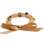 Wholesale set Seven Wire Bracelets Evil Eye Accents Diameter