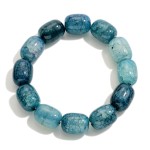 Wholesale chunky Stone Beaded Stretch Bracelet Diameter