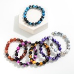 Wholesale stone Beaded Stretch Bracelet Diameter