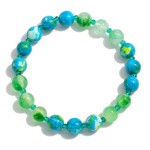 Wholesale semi Precious Beaded Stretch Bracelet Diameter