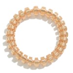 Tapered Stretch Coil Bracelet

- Approximately 2.5" D