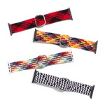 Soft Woven Elastic Smart Watch Band

- Fits 38mm / 40mm Watch Face
- Band Width Approximately 1" W 
- Approximately 3" Diameter
- Slide Buckle Adjustment 
- Elastic Stretch Material 
