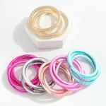 Wholesale set Three Omega Stretch Chain Link Bracelets Diameter