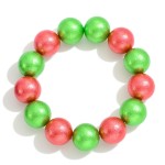 Wholesale chunky Beaded Stretch Bracelet Diameter