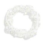 Wholesale stretchy Butterfly Beaded Bracelet Stack D