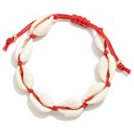 Wholesale adjustable Cowrie Shell Friendship Bracelet Adjustable One Fits Most