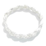 Wholesale twisted Metal Bangle Stretch Bracelet D