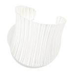 Wholesale ridged Metal Cuff Bracelet D