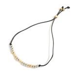 Wholesale adjustable Cord Bracelet International Morse Code Beads D