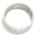 Wholesale metal Watch Band Stretch Bracelet D