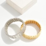 Wholesale metal Watch Band Stretch Bracelet D