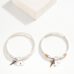 Wholesale metal Nurse s Prayer Engraved Stretch Bangle Caduceus Nurse s Hat Char