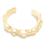 Wholesale wavy Metal Cuff Bracelet D