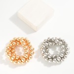 Wholesale set Three Metal Beaded Bracelets D