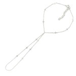 Wholesale chain Link Hand Chain Bracelet Metal Cross Stations Gold Dipped D Exte