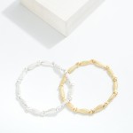 Wholesale metal Fish Stretch Bracelet D