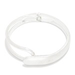Wholesale metal Hinged Bangle Bracelet Closure D