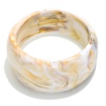 Wholesale acrylic Marble Bangle Bracelet D