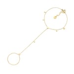 Wholesale chain Link Hand Chain Bracelet Star Details Stainless Steel D