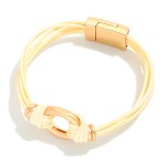 Wholesale layered Rope Magnetic Bracelet D