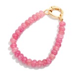 Wholesale beaded Stretch Bracelet Candy Beads Lobster Clasp D